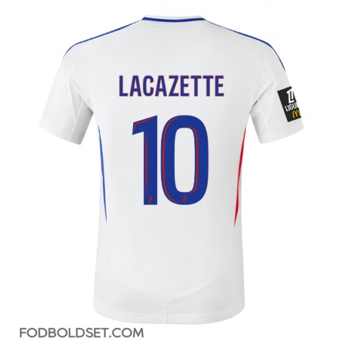 Olympique Lyonnais Alexandre Lacazette #10 Hjemmebanetrøje 2024-25 Kortærmet